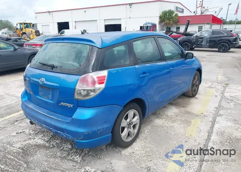 2008 Toyota Matrix Xr из США, поврежденный, VIN 2T1KR32E38C697383